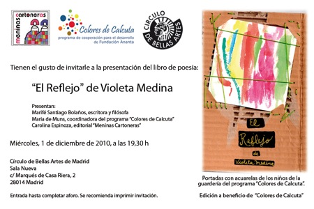 Dos iniciativas a favor de Colores de Calcuta