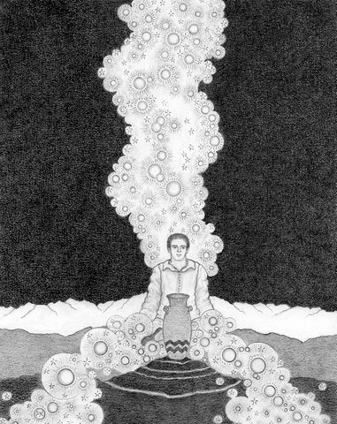 «Agua de vida soy, vertida para los hombres sedientos»: meditación plenilunio Acuario 17 febrero a las 19:30 horas