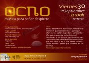 Concierto OCNO 30 septiembre en Madrid