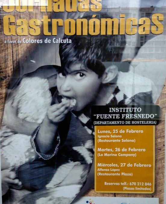 III Jornadas gastronómicas en Laredo pro Colores de Calcuta