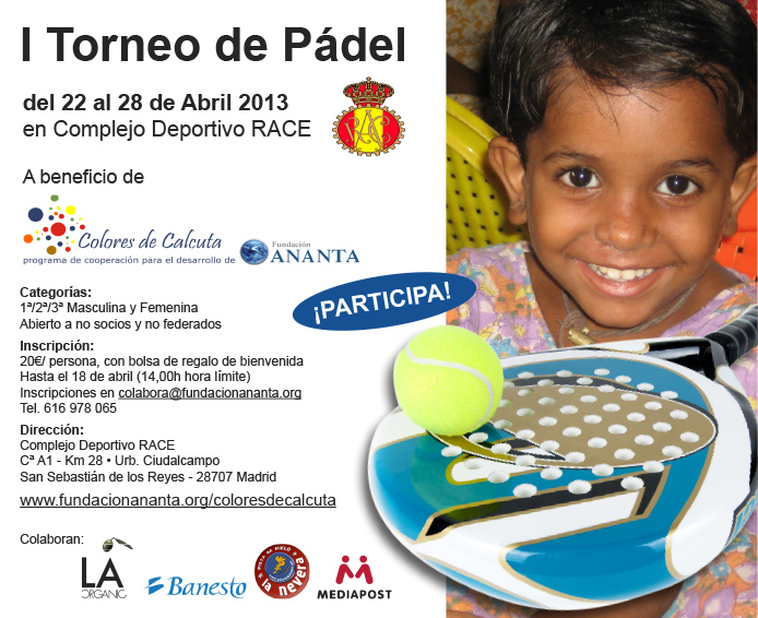 I Torneo de Pádel Solidario