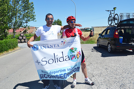 5º Reto +Solidario conseguido: Cruzar La Rioja en bici