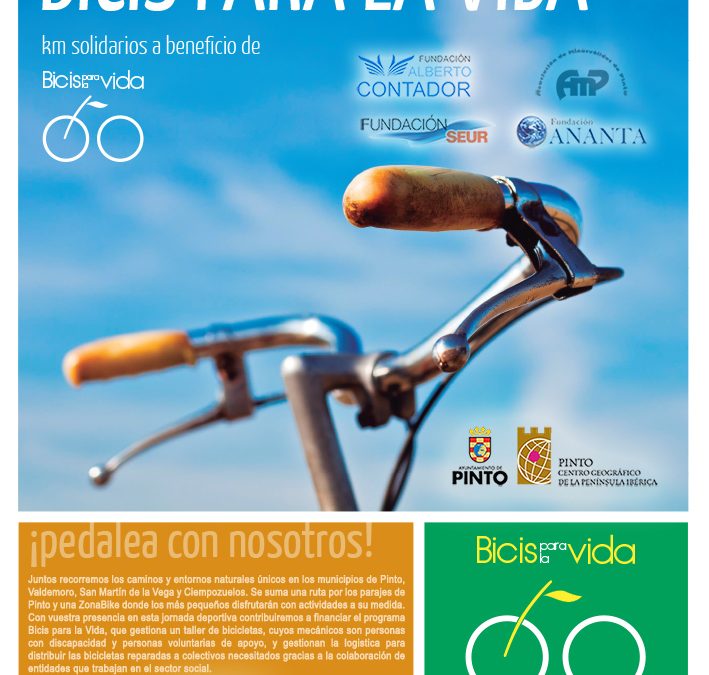 Marcha solidaria ciclista en Pinto a beneficio de Bicis para la Vida