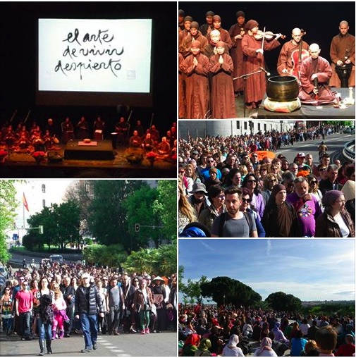 Los monjes de Plum Village … traen consigo el difícil arte de vivir despiertos (Koldo Aldai)