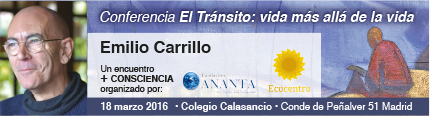 Video de la Conferencia de Emilio Carrillo  “El tránsito, vida más allá de la vida”, 18 de marzo de 2016