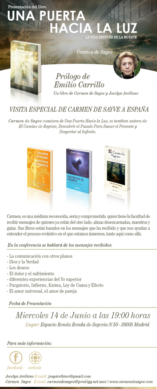 Conferencia Carmen de Sayve, 14 junio 2017