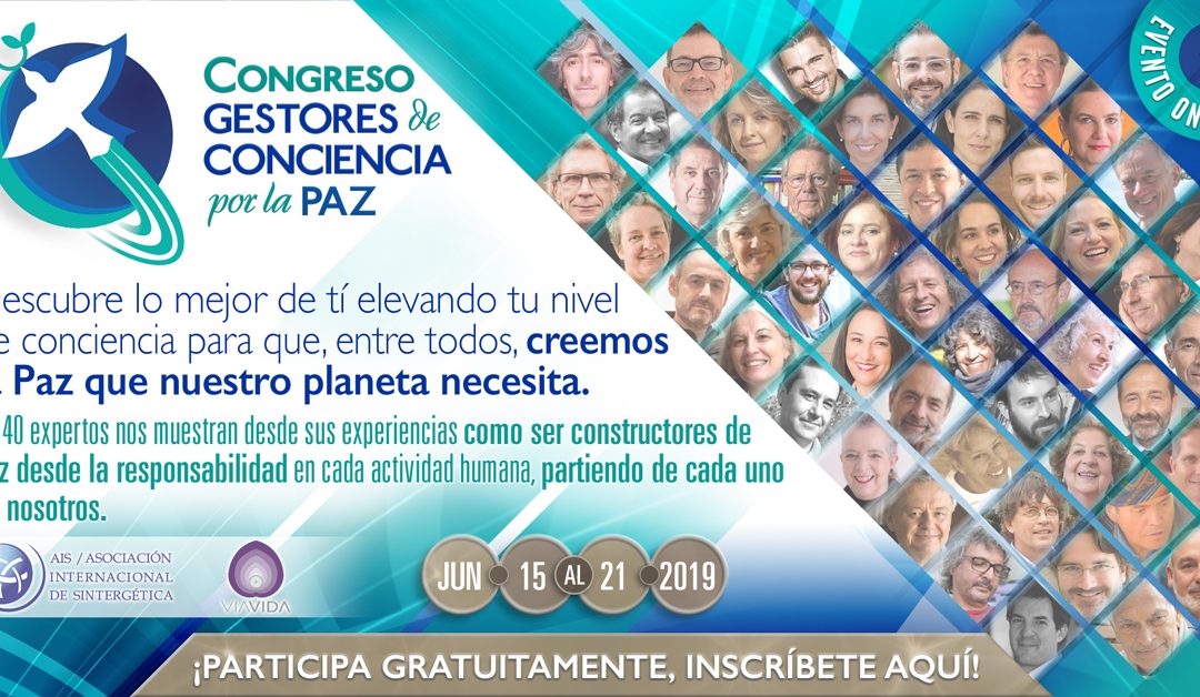 Congreso online «Gestores de Conciencia por la Paz», 15-21 junio 2019