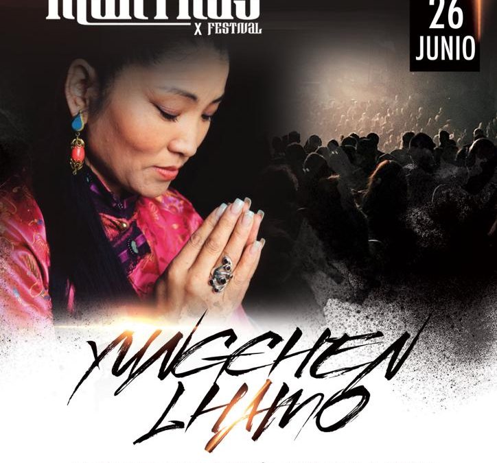 X Festival Mantras, Yungchen Lhamo, La Voz del Tibet,Teatro Fernán Gómez 26 junio 21 horas
