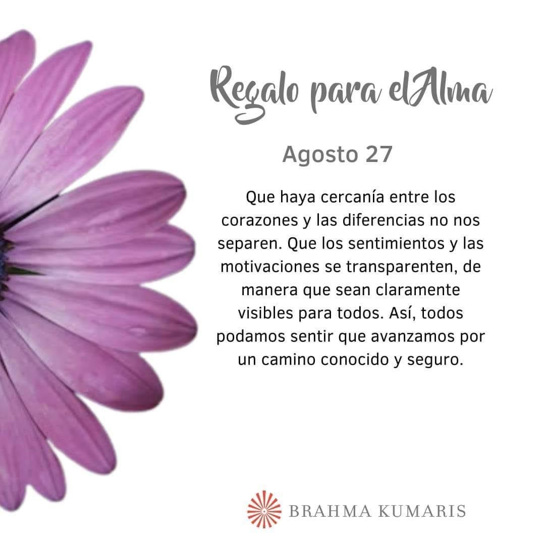 Pensamientos de agosto: que las diferencias no nos separen