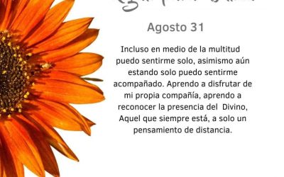 Pensamientos de septiembre: a un pensamiento de distancia