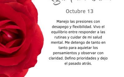 Pensamientos de octubre: observar con claridad