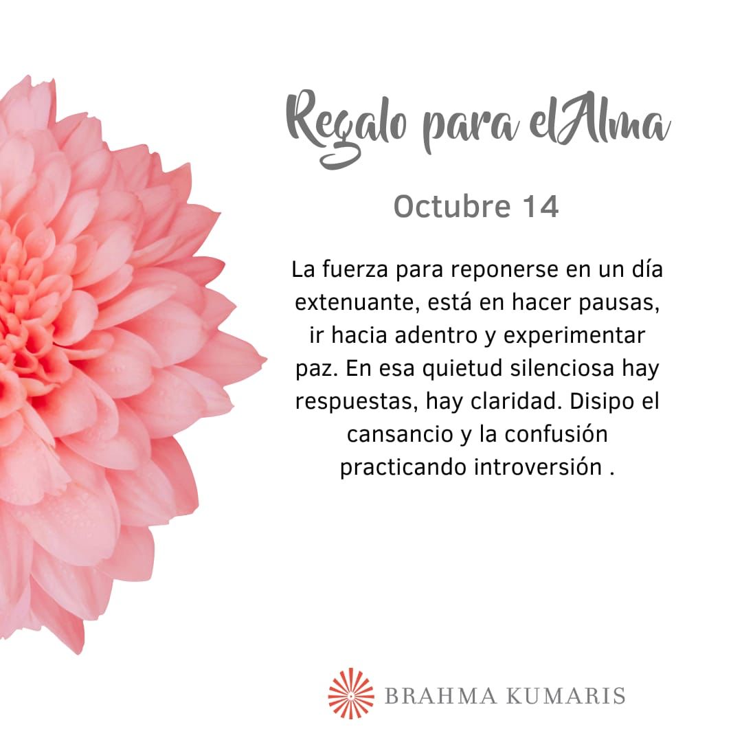 Pensamientos de octubre: ir hacia adentro