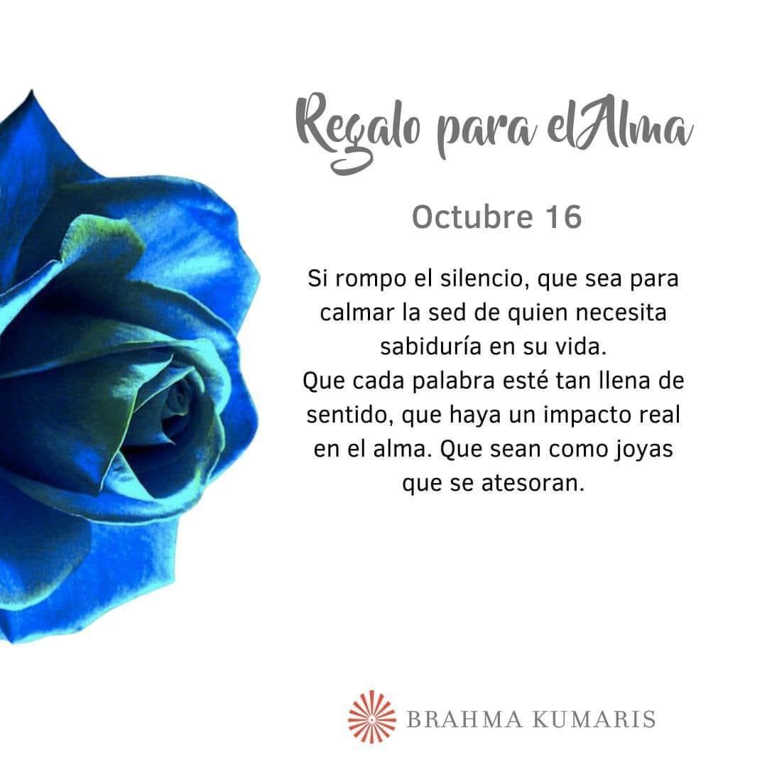 Pensamientos de octubre: palabras como joyas
