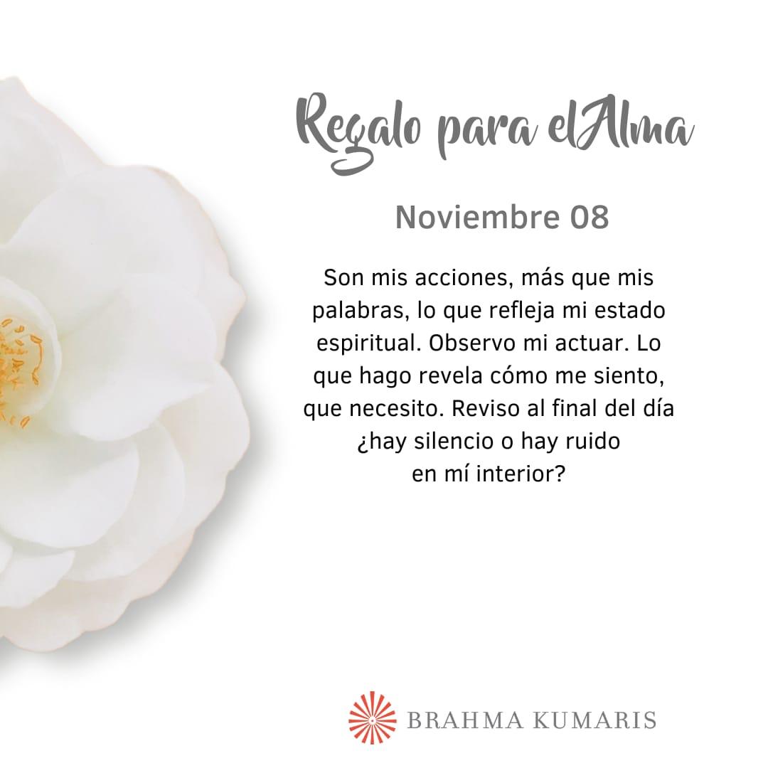 Pensamientos de noviembre: ¿hay ruido en mi interior?