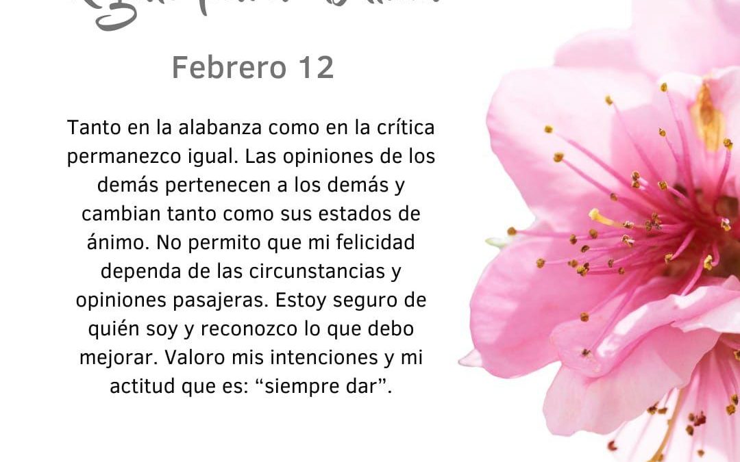 Reconozco lo que debo mejorar