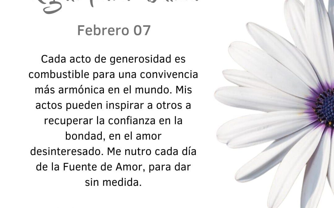 Mucho mejor ser generoso