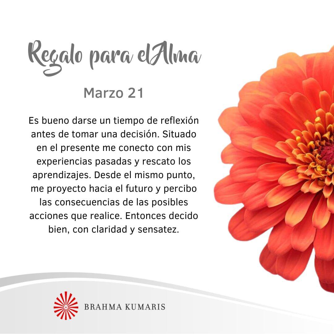 Me doy un tiempo de reflexión