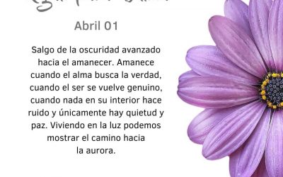 Avanzo hacia el amanecer