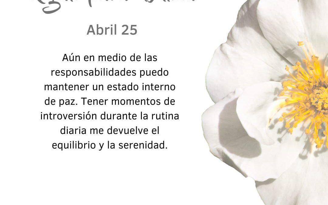 Busco momentos de introversión