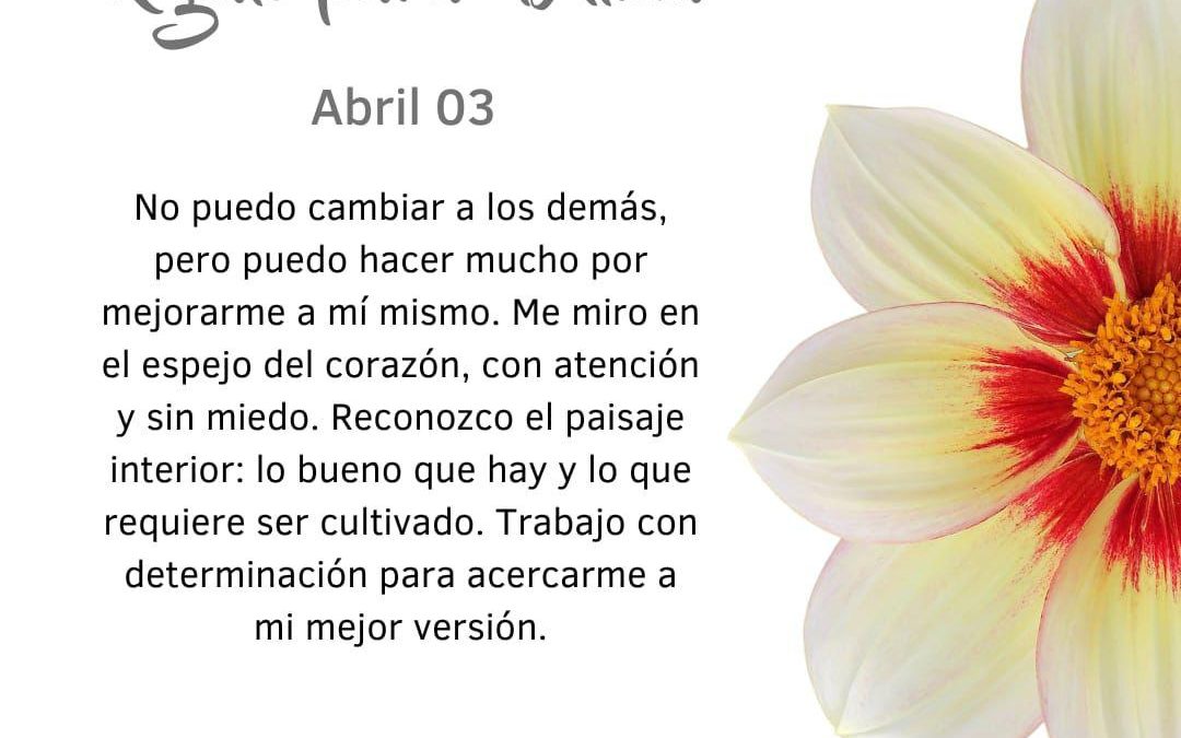 Me mejoro a mi mismo