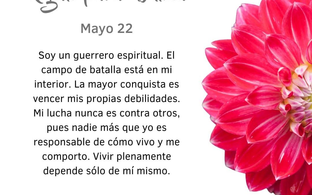 El campo de batalla está en mi interior