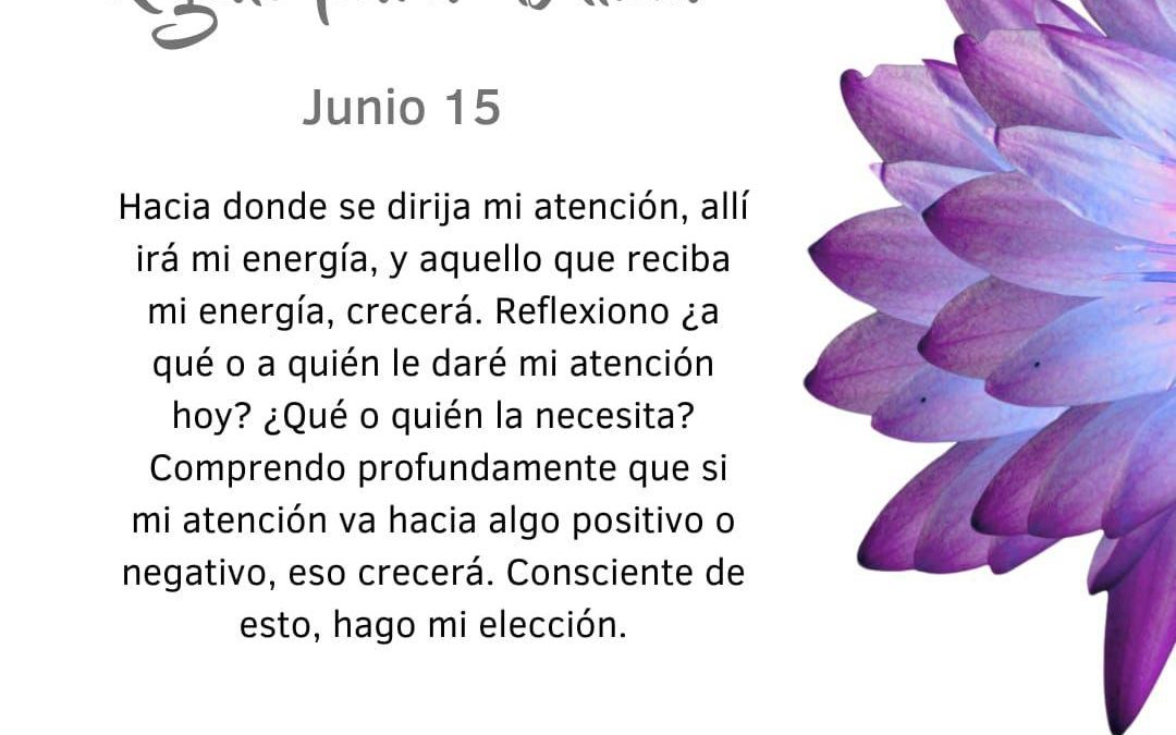 La energía sigue al pensamento