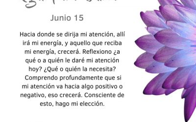 La energía sigue al pensamento