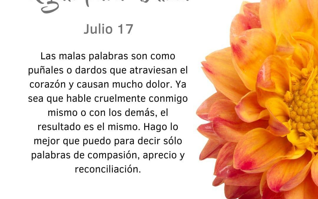 Cuidarme de las malas palabras