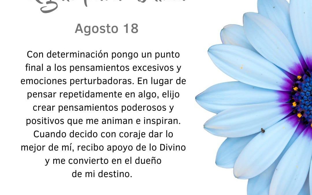 Recibo el apoyo del Divino