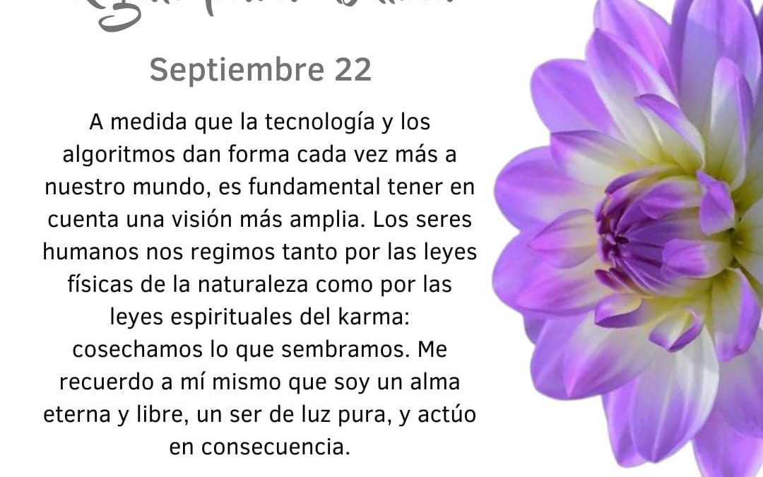 Soy un alma eterna y libre