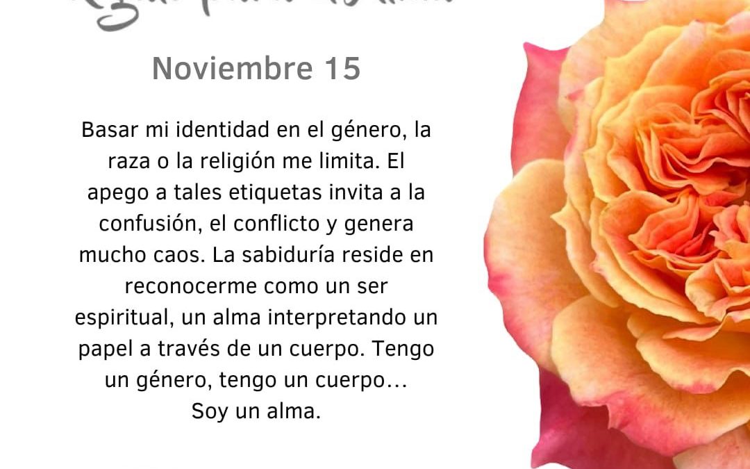 Vuelvo al alma