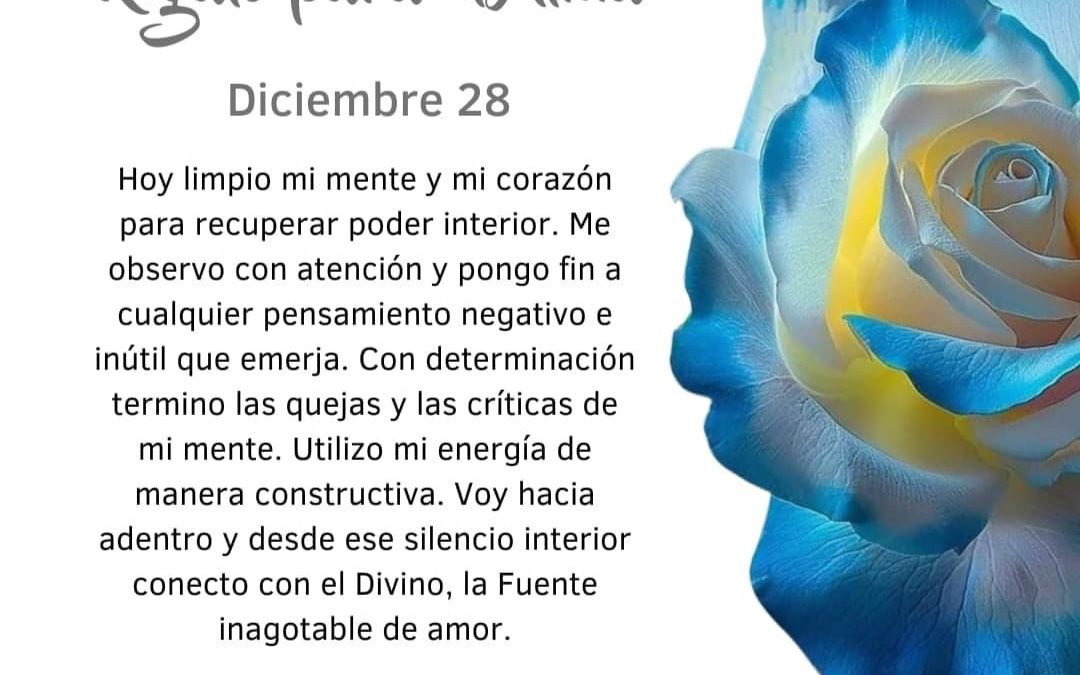 Limpio mi mente