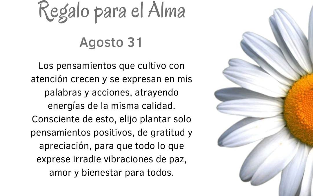 Cultivo mis pensamientos