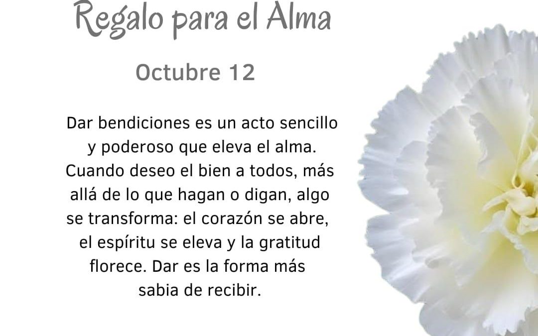 Dar bendiciones