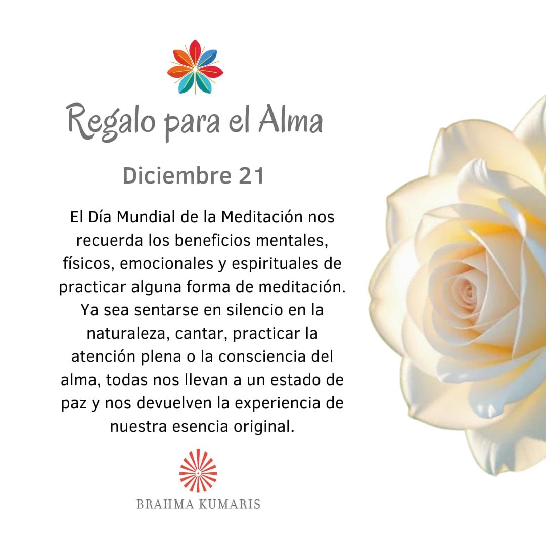 Día mundial de la meditación
