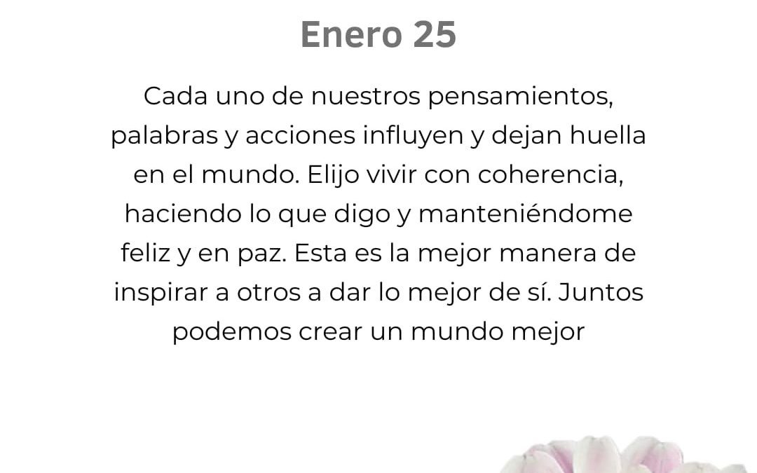 Vivir con coherencia