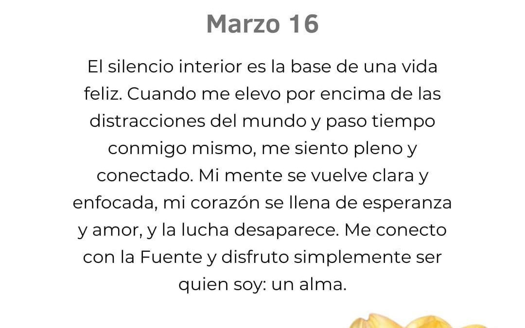 Silencio y conexion
